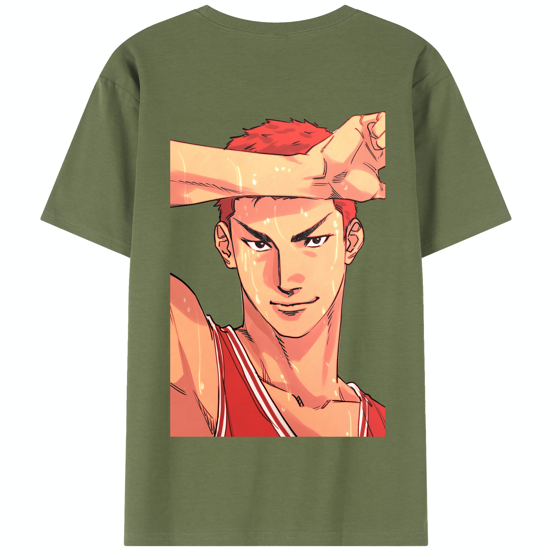 （画像用） SLAM DUNK／スラムダンク 綿100％半袖Tシャツ（背面プリント）